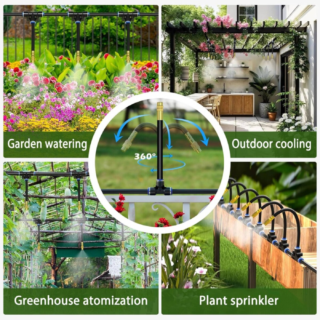 HydraMist - 360 Flexible Garden Irrigation Kit
