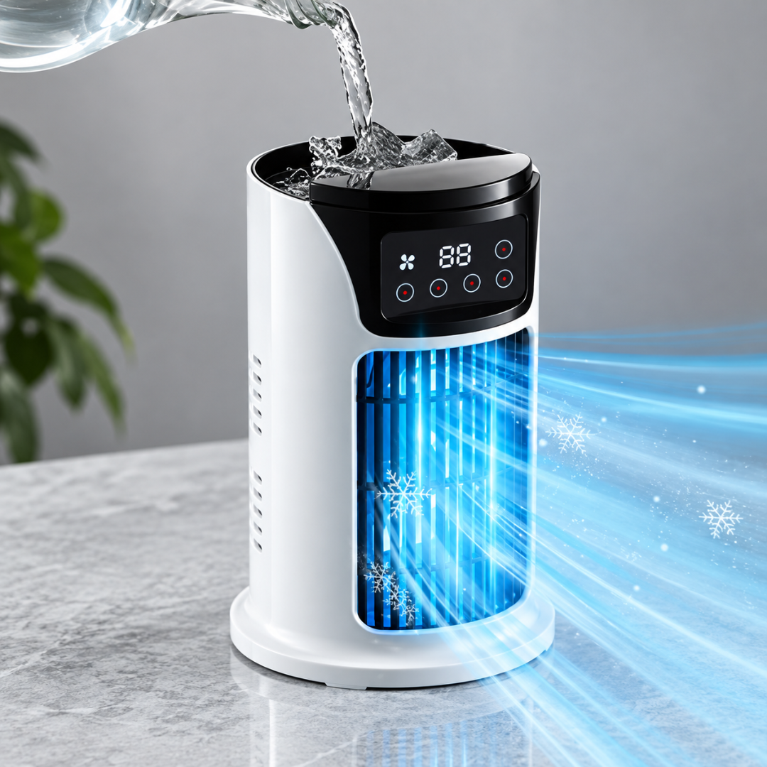 FrostBreeze - Portable USB Ice Cooling Fan