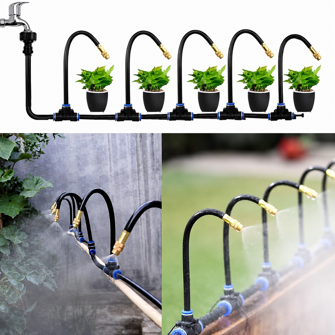 HydraMist - 360 Flexible Garden Irrigation Kit