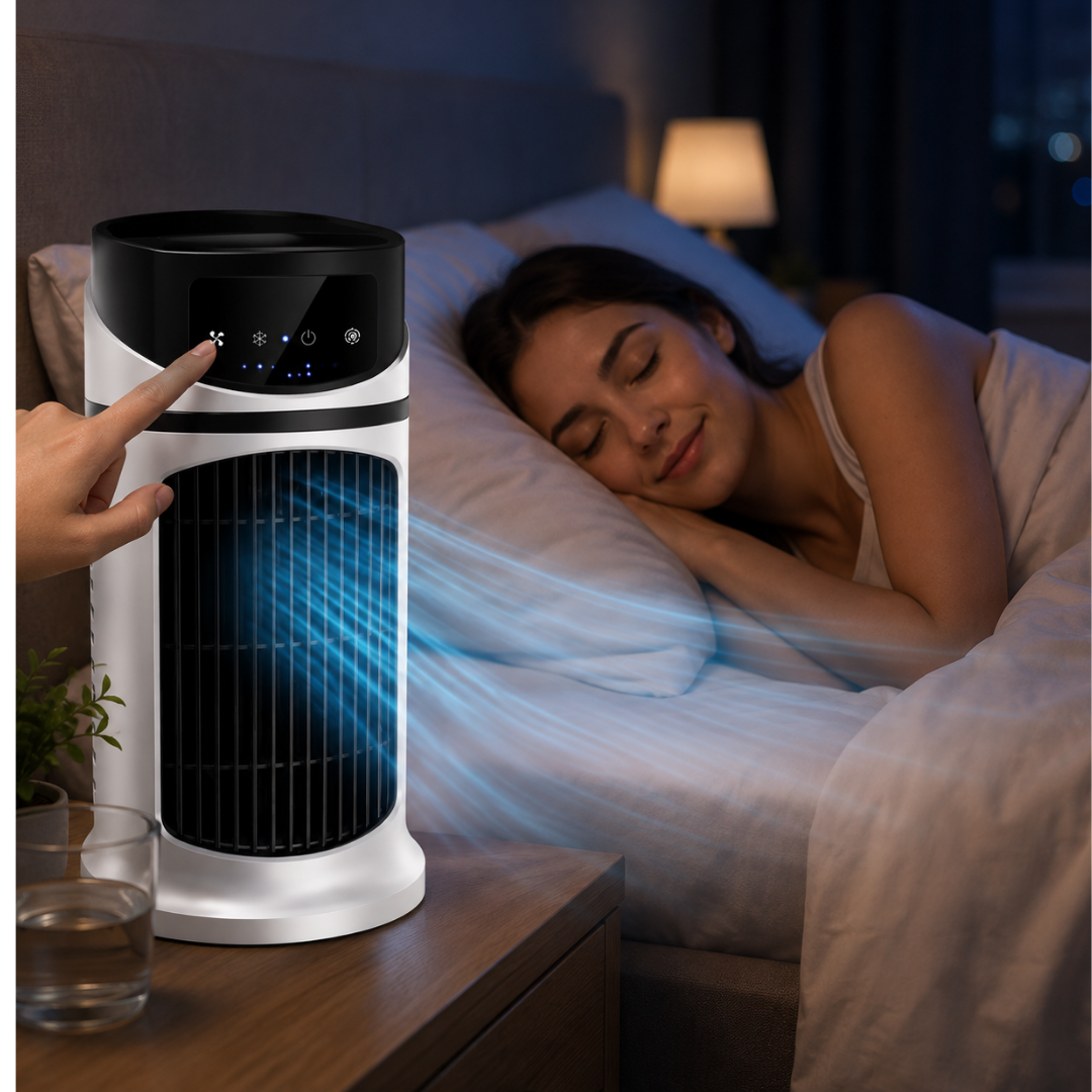 FrostBreeze - Portable USB Ice Cooling Fan