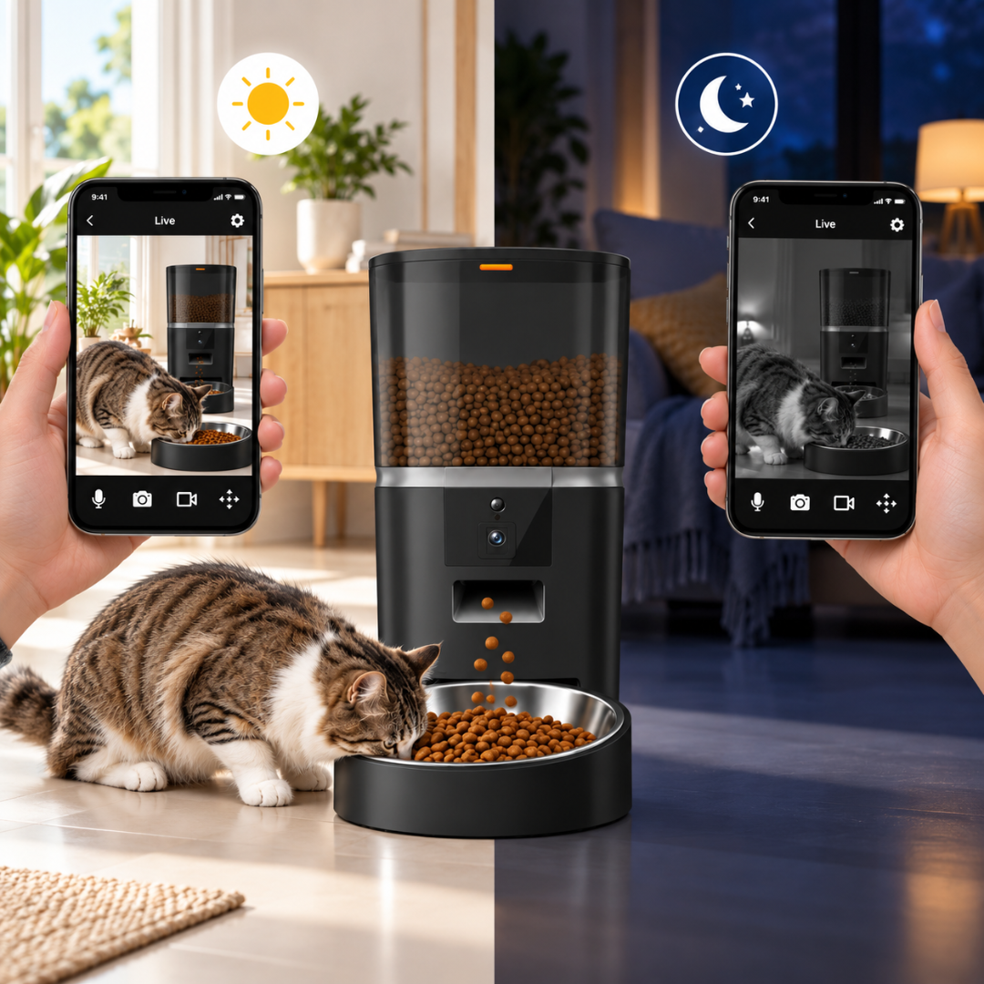 PawCam - Automatic Pet Feeder with HD Camera
