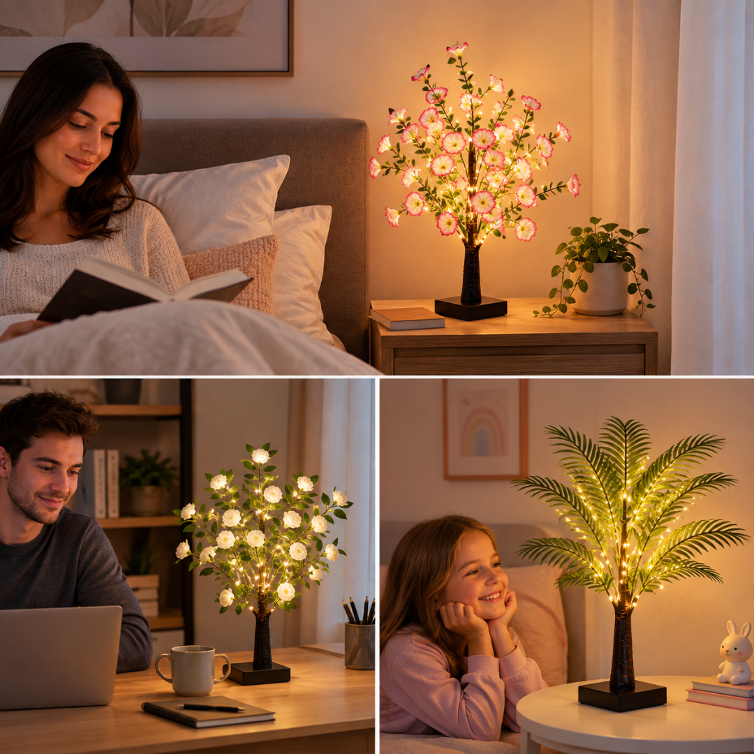BloomGlow - LED Branch Table Lamp