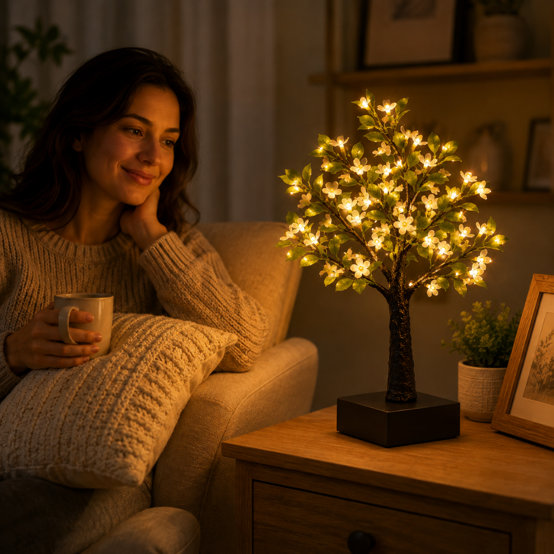 BloomGlow - LED Branch Table Lamp