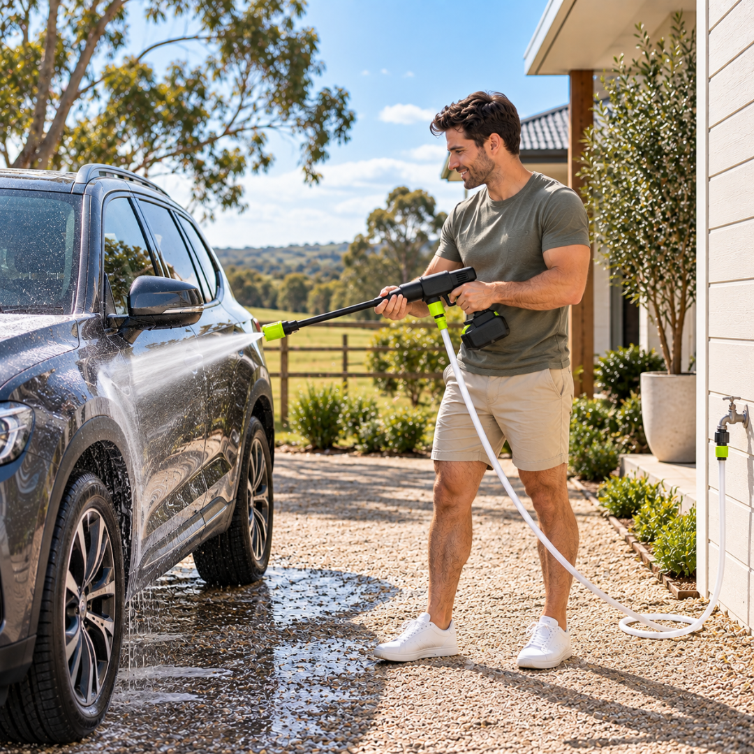 AquaJet - Cordless High Pressure Car Washer