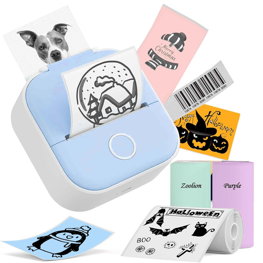 PrintBuddy - Portable Bluetooth Label Printer