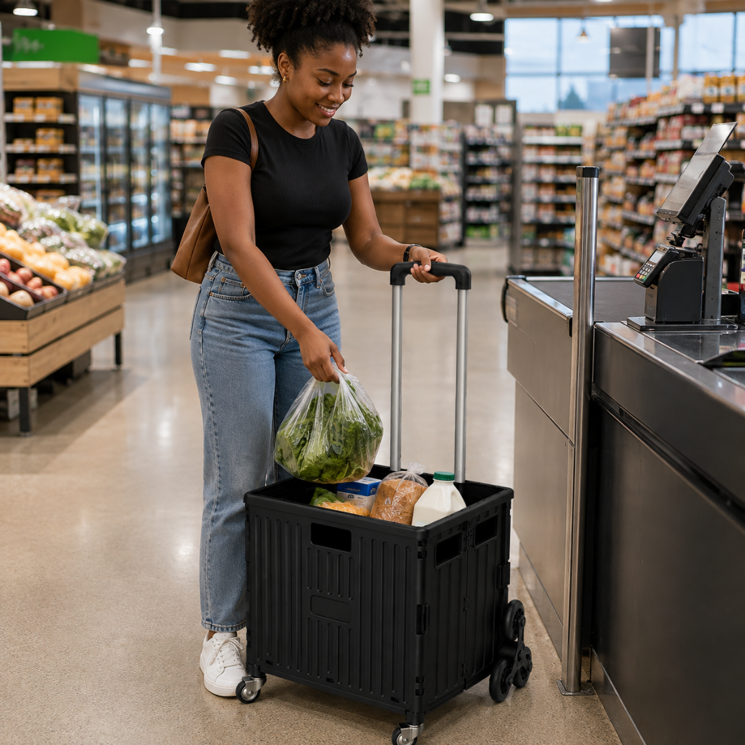 ZipGo - Folding Shopping Trolley