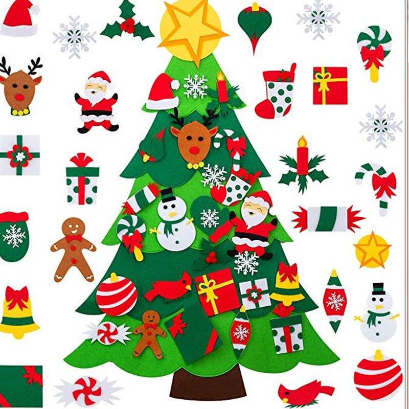TinyTree - Kids DIY Felt Christmas Tree - OneTapWireless