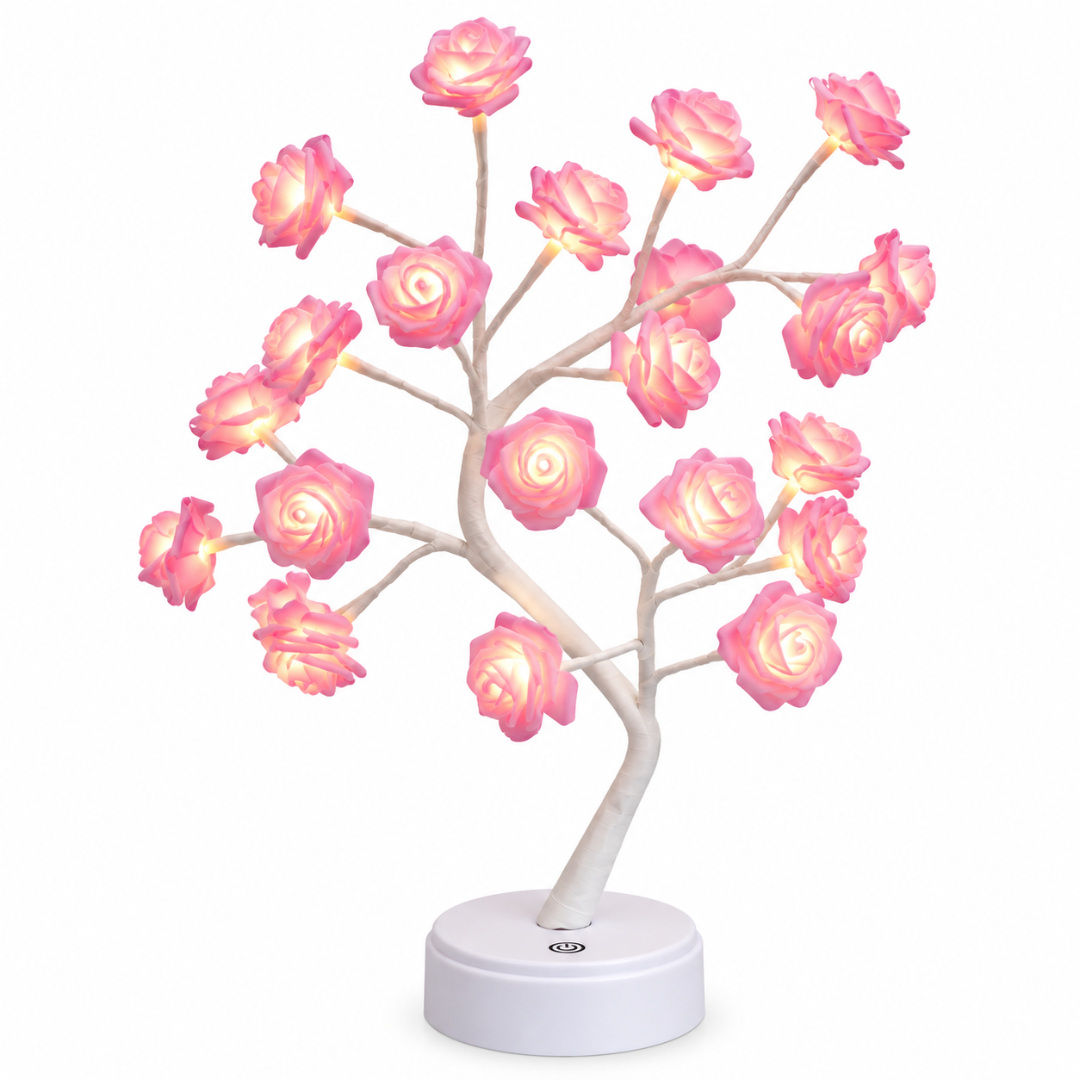 RoseNest - Touch Control LED Rose Tree Lamp