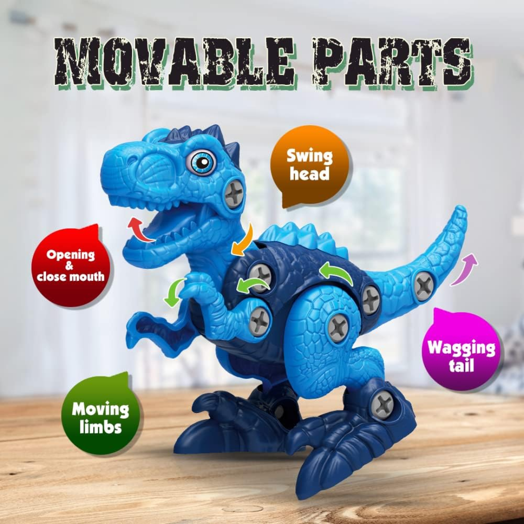 BuildBuddy - Dinosaur Learning Tool Set for Kids