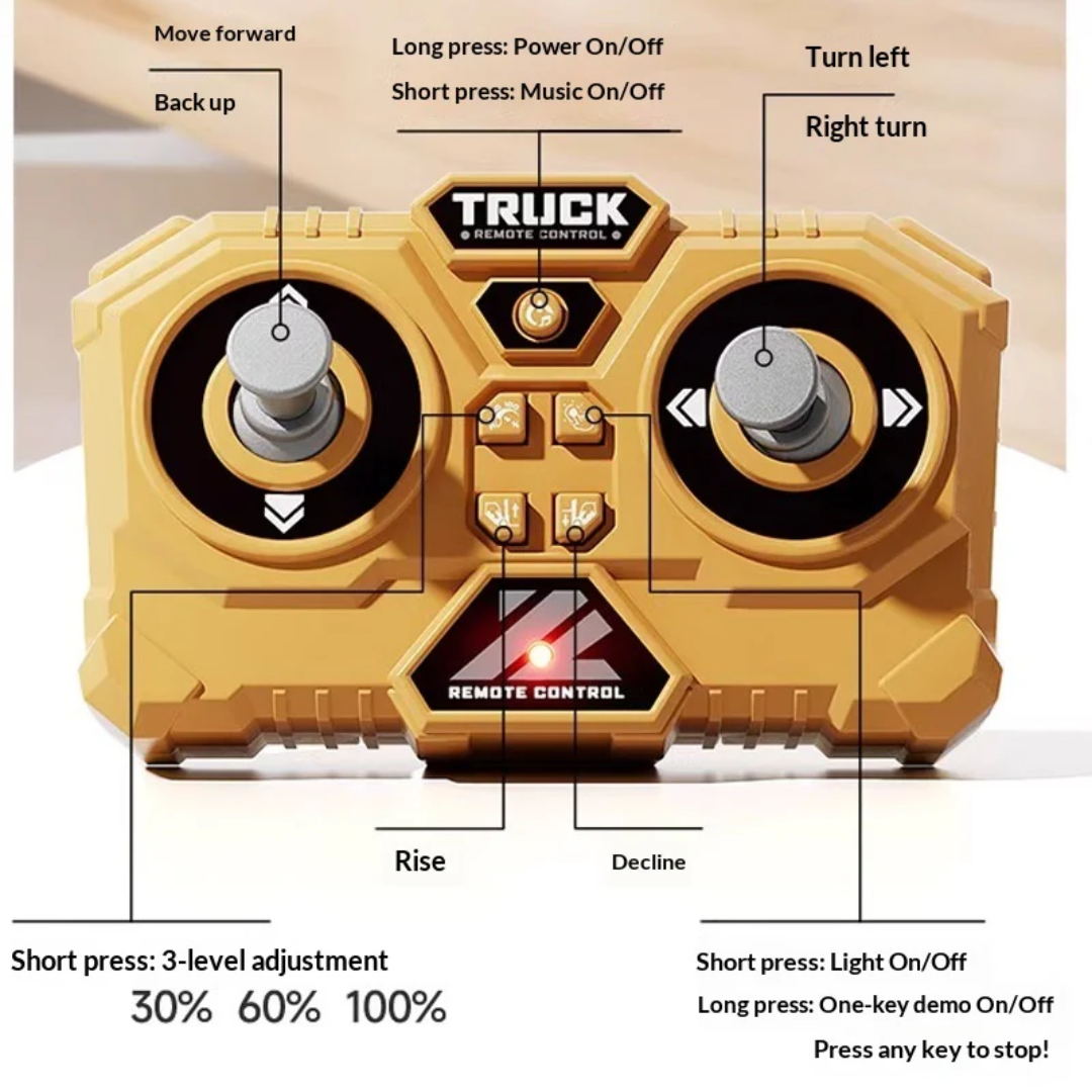BuildBuddy - RC Construction Vehicle Set