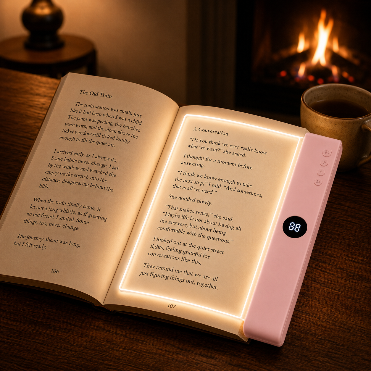 PageGlow - Rechargeable Tablet Reading Light