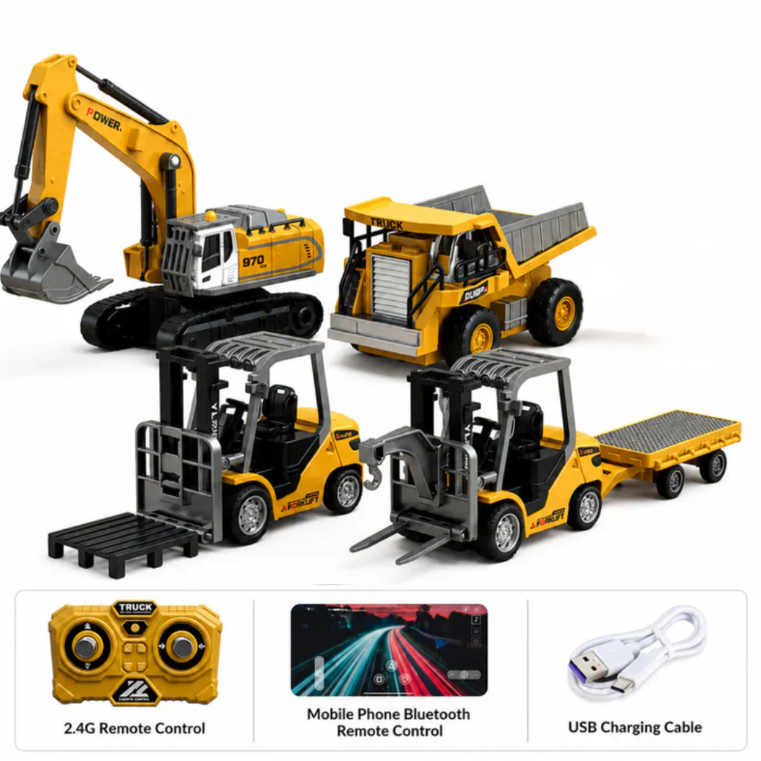 BuildBuddy - RC Construction Vehicle Set