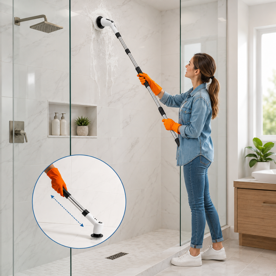 ScrubMate - Extendable Electric Spin Scrubber