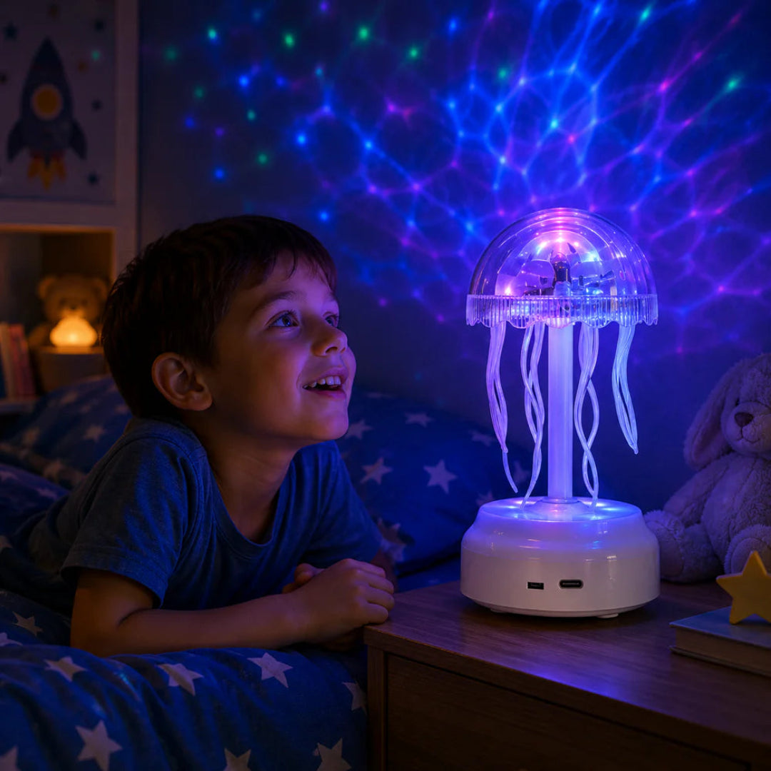 AquaGlow - Dancing Jellyfish Lamp