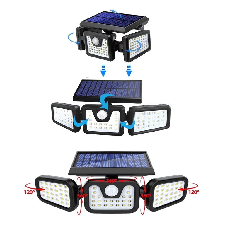 ZenLumin LED Solar Motion Sensor Light