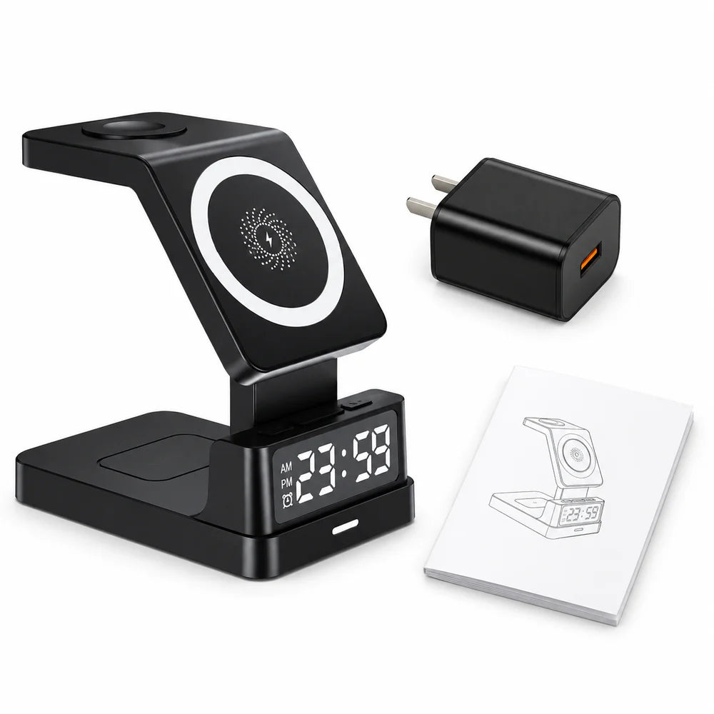 DockMate-4-in-1 Magnetic Wireless Charger