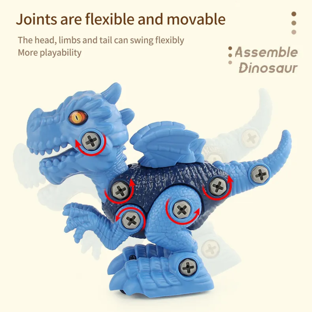 BuildBuddy - Dinosaur Learning Tool Set for Kids