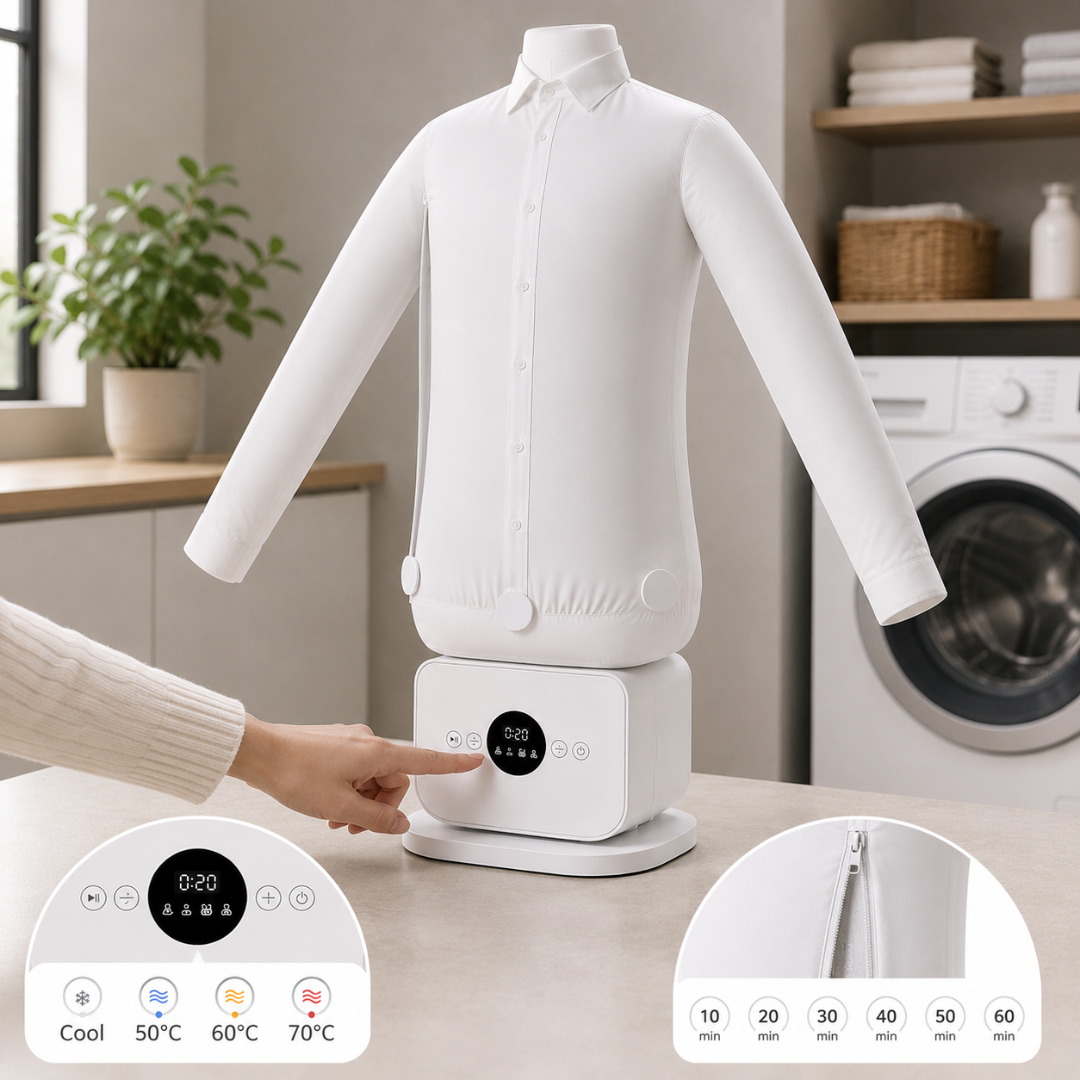 ReadyWear - Automatic Ironing Machine with Drying