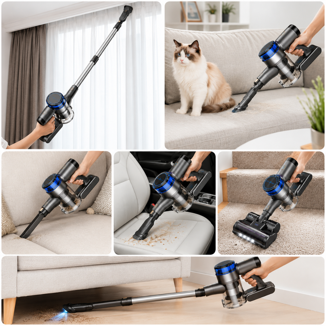 OmniVac 6-in-1 Cordless Vacuum