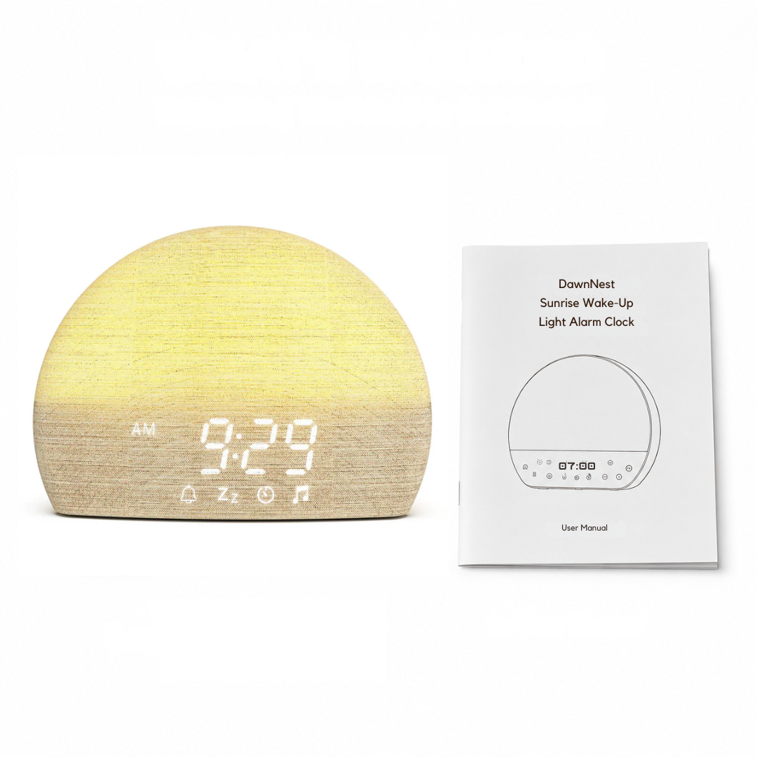 DawnNest - Sunrise WakeUp Lamp & Alarm Clock