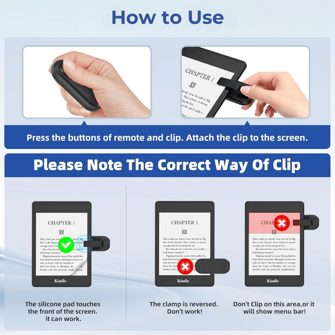 Ergonomic Kindle Page Turner