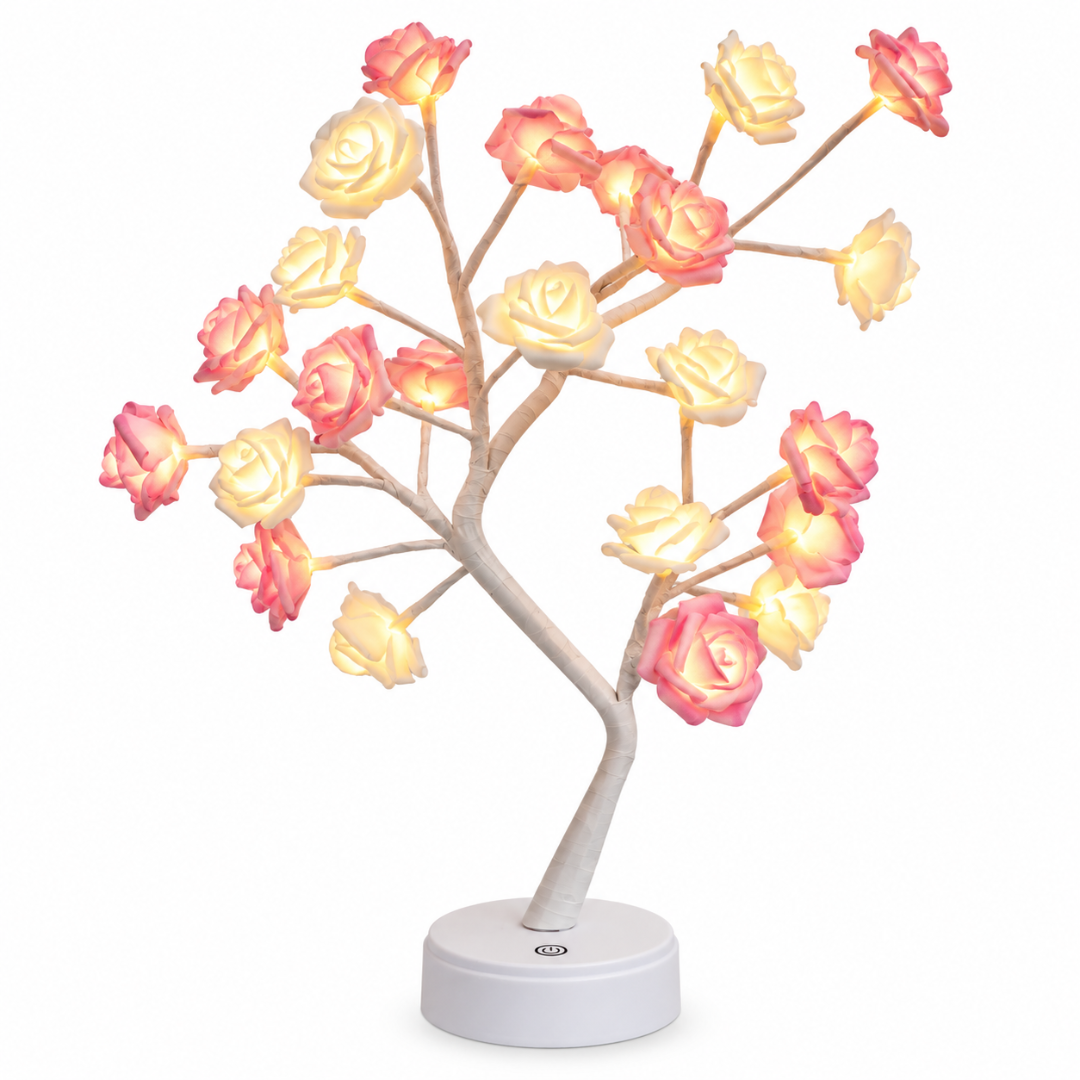 RoseNest - Touch Control LED Rose Tree Lamp