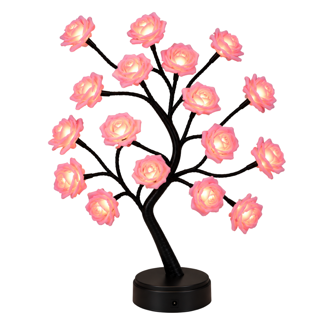 RoseNest - Touch Control LED Rose Tree Lamp
