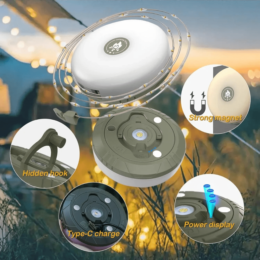ZenGlow Camping Lamp