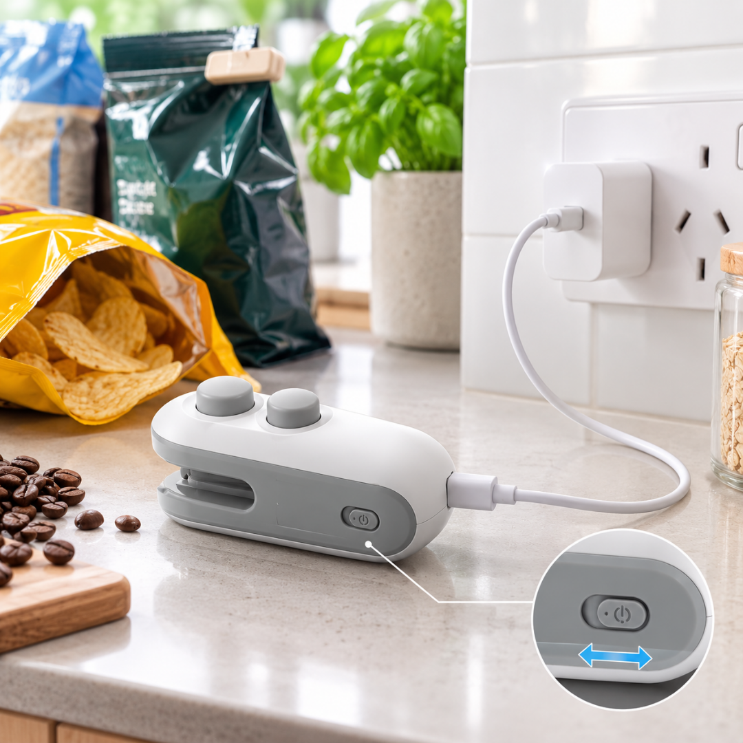 SnapSeal - Magnetic Mini Bag Sealer