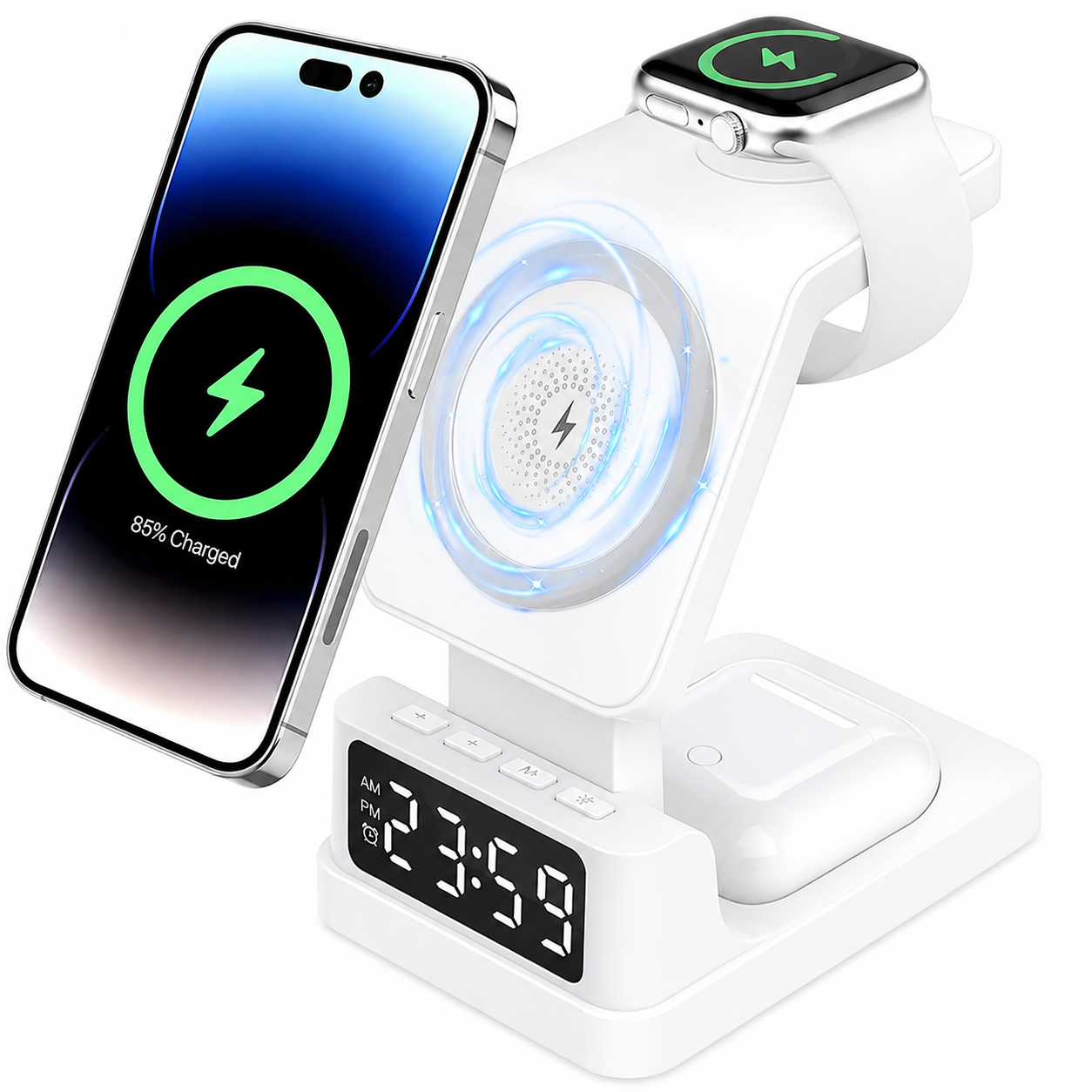 DockMate-4-in-1 Magnetic Wireless Charger
