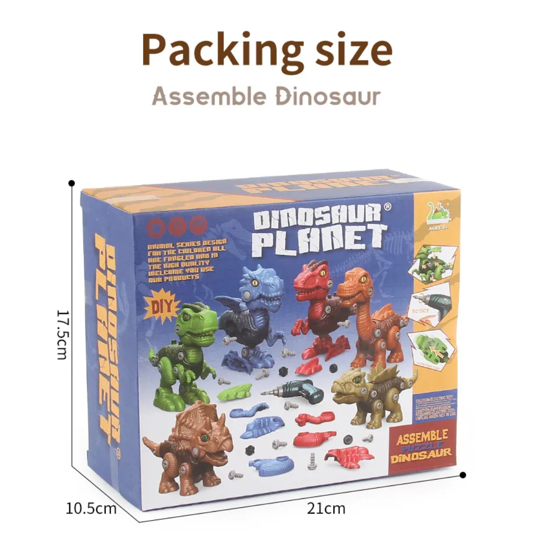 BuildBuddy - Dinosaur Learning Tool Set for Kids