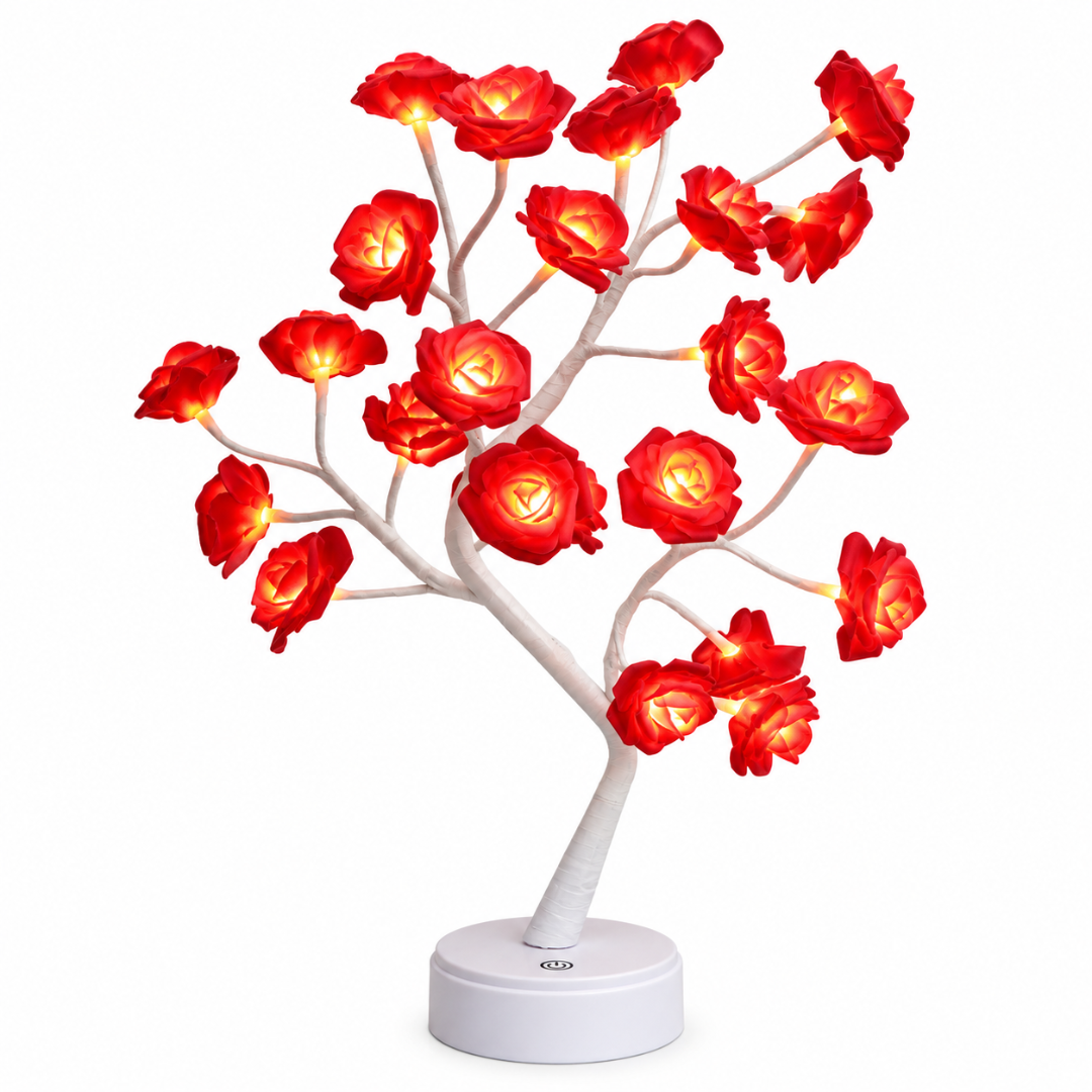 RoseNest - Touch Control LED Rose Tree Lamp
