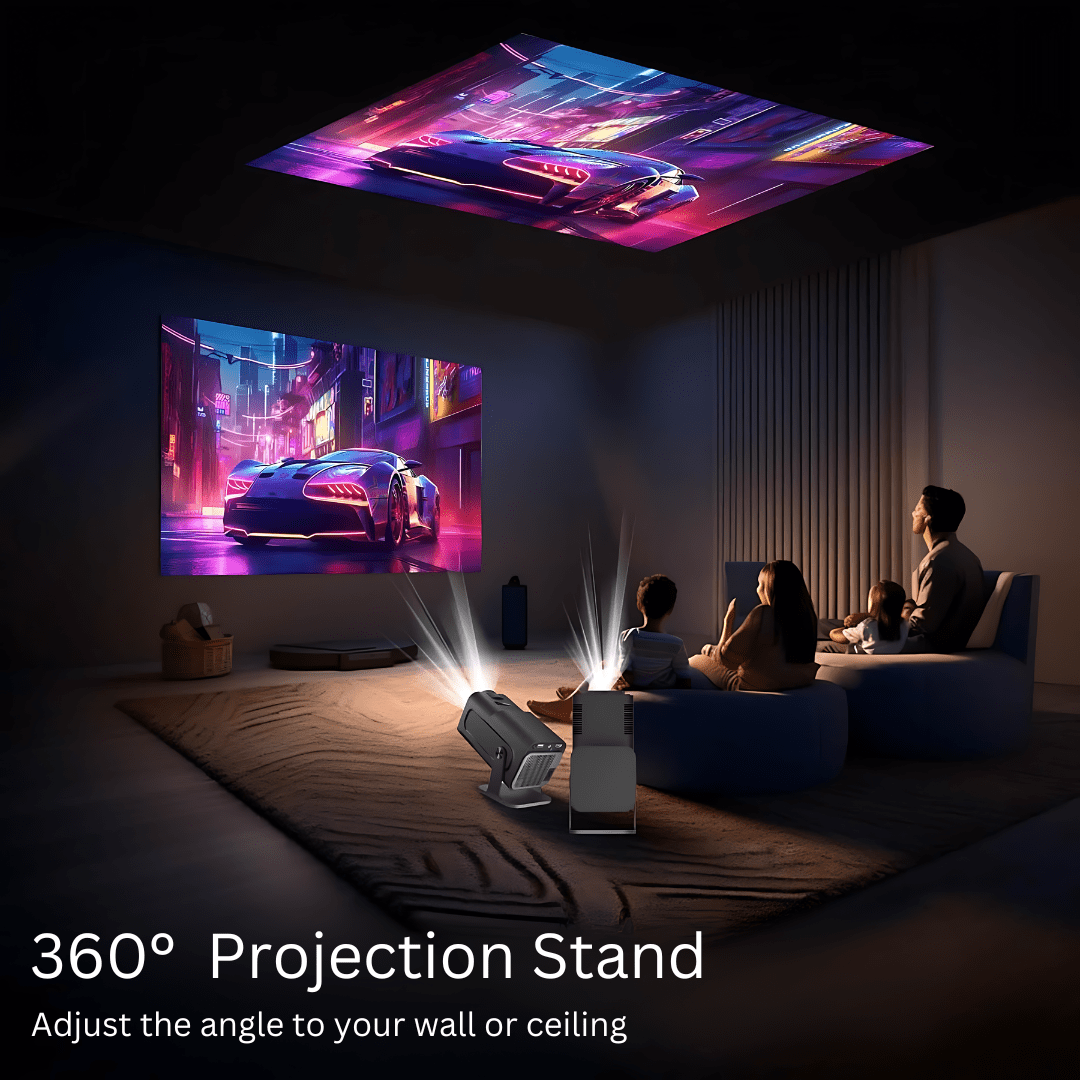 PortaView360 MAX - Ultra HD Portable Projector