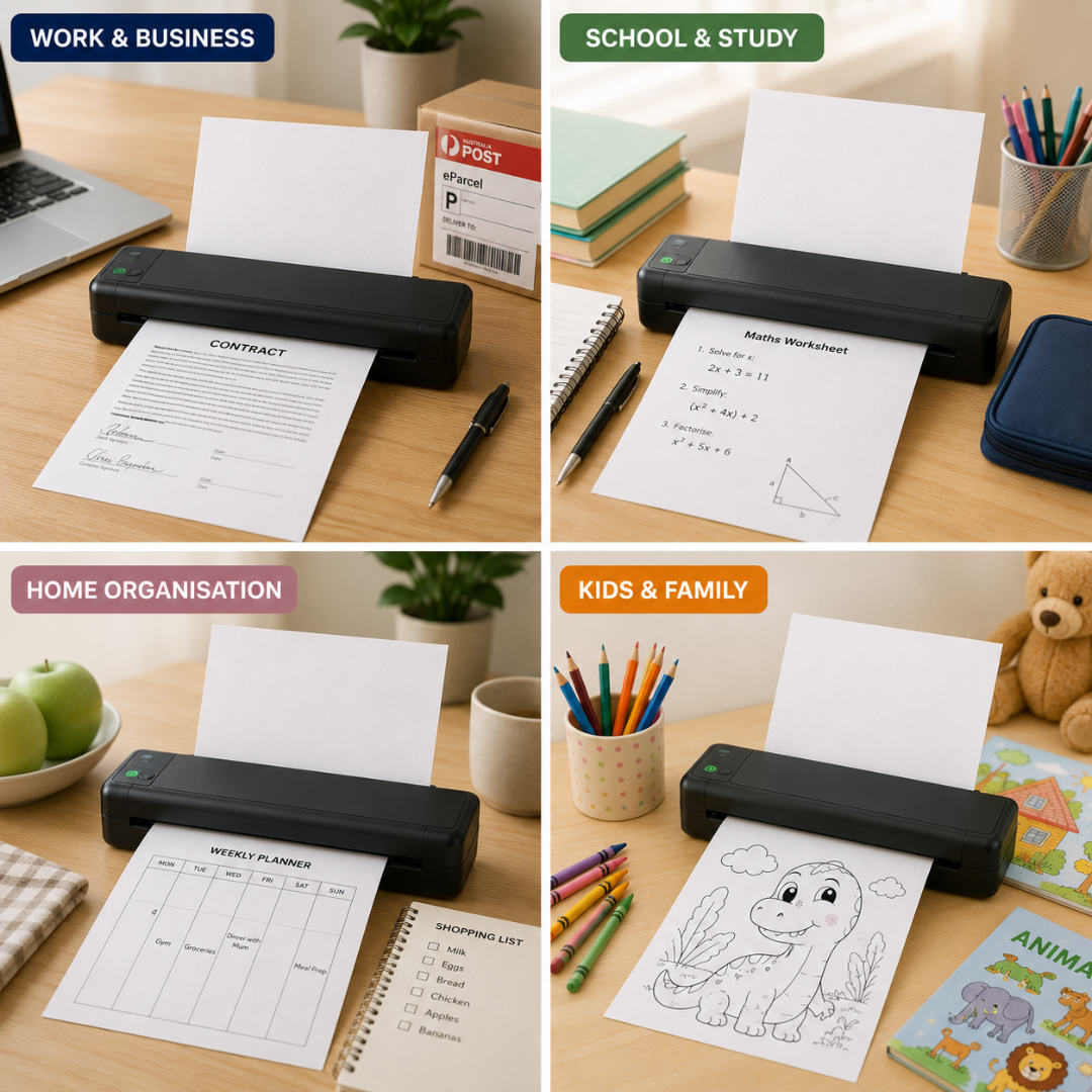 PortaPrint - Wireless Inkless A4 Printer