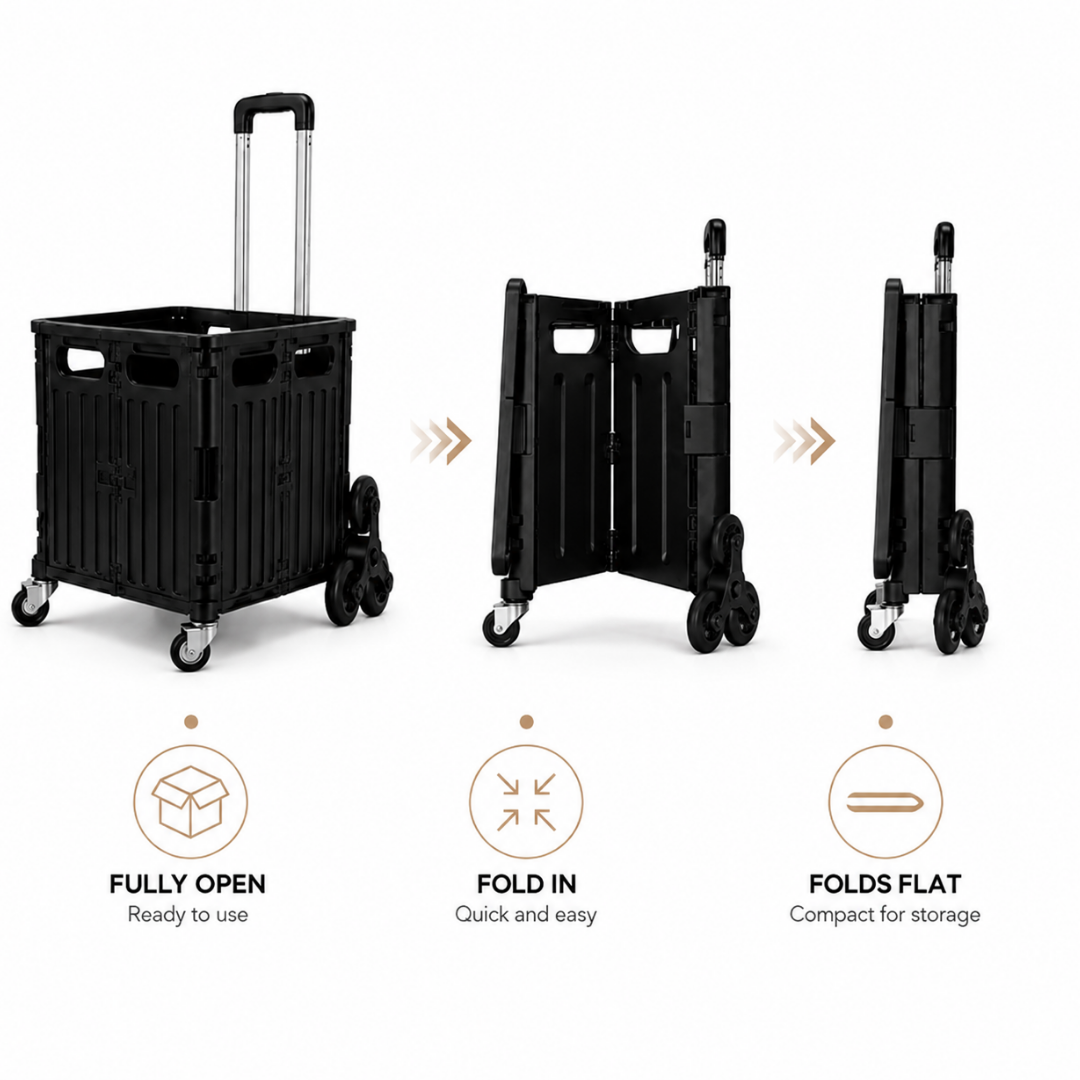 ZipGo - Folding Shopping Trolley