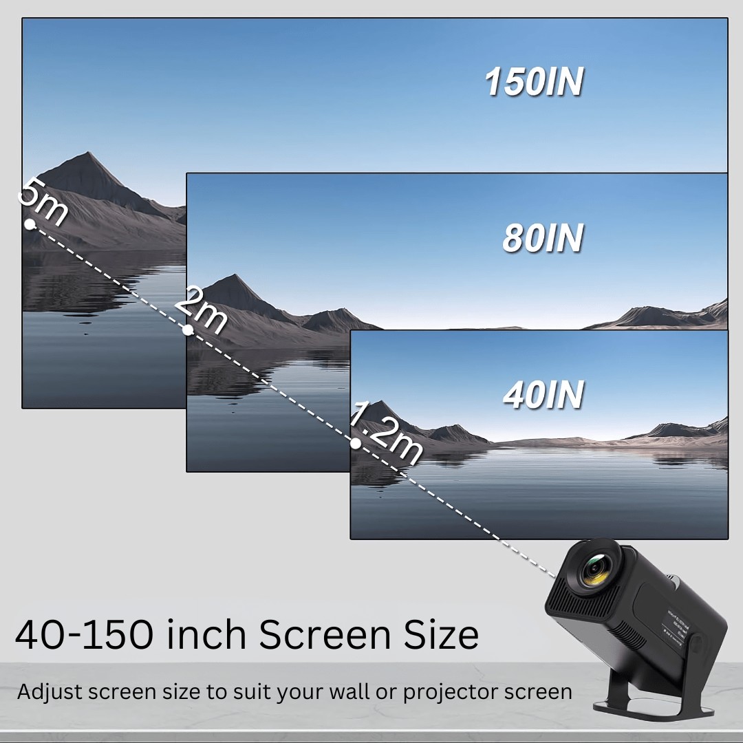 PortaView360 MAX - Ultra HD Portable Projector