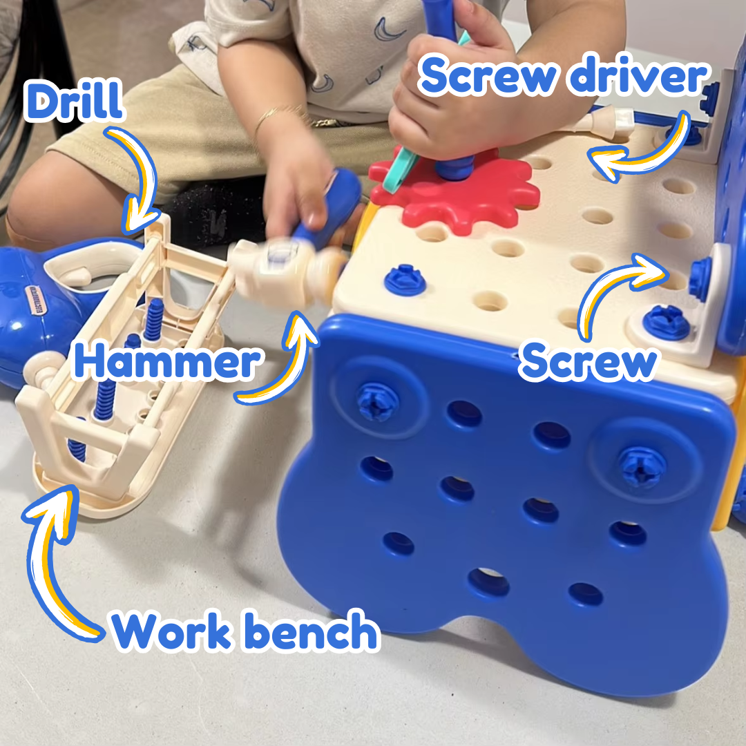 BuildBuddy - Learning Tool Set for Kids