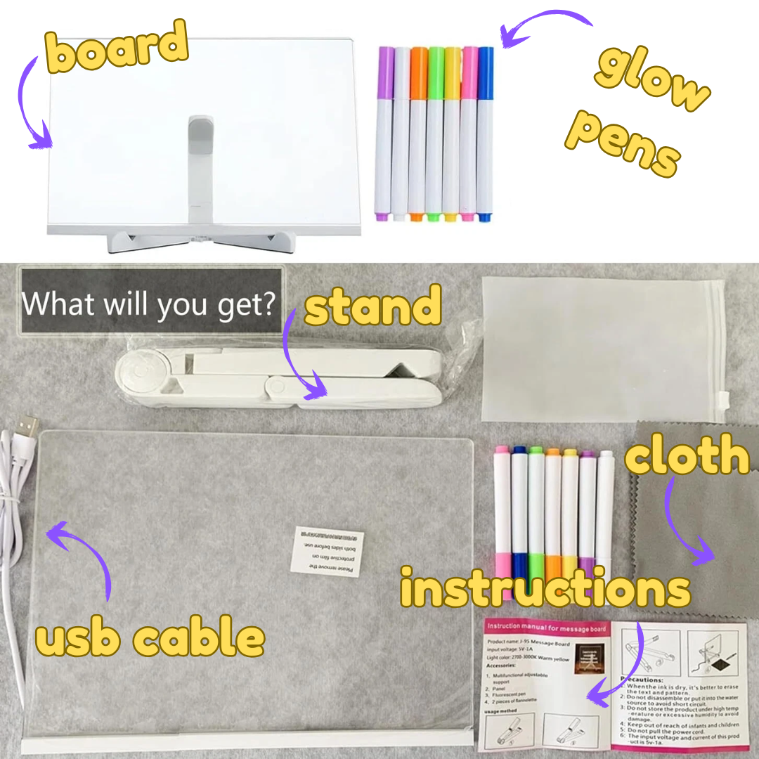 EduGlow – Light-Up Learning Board for Kids
