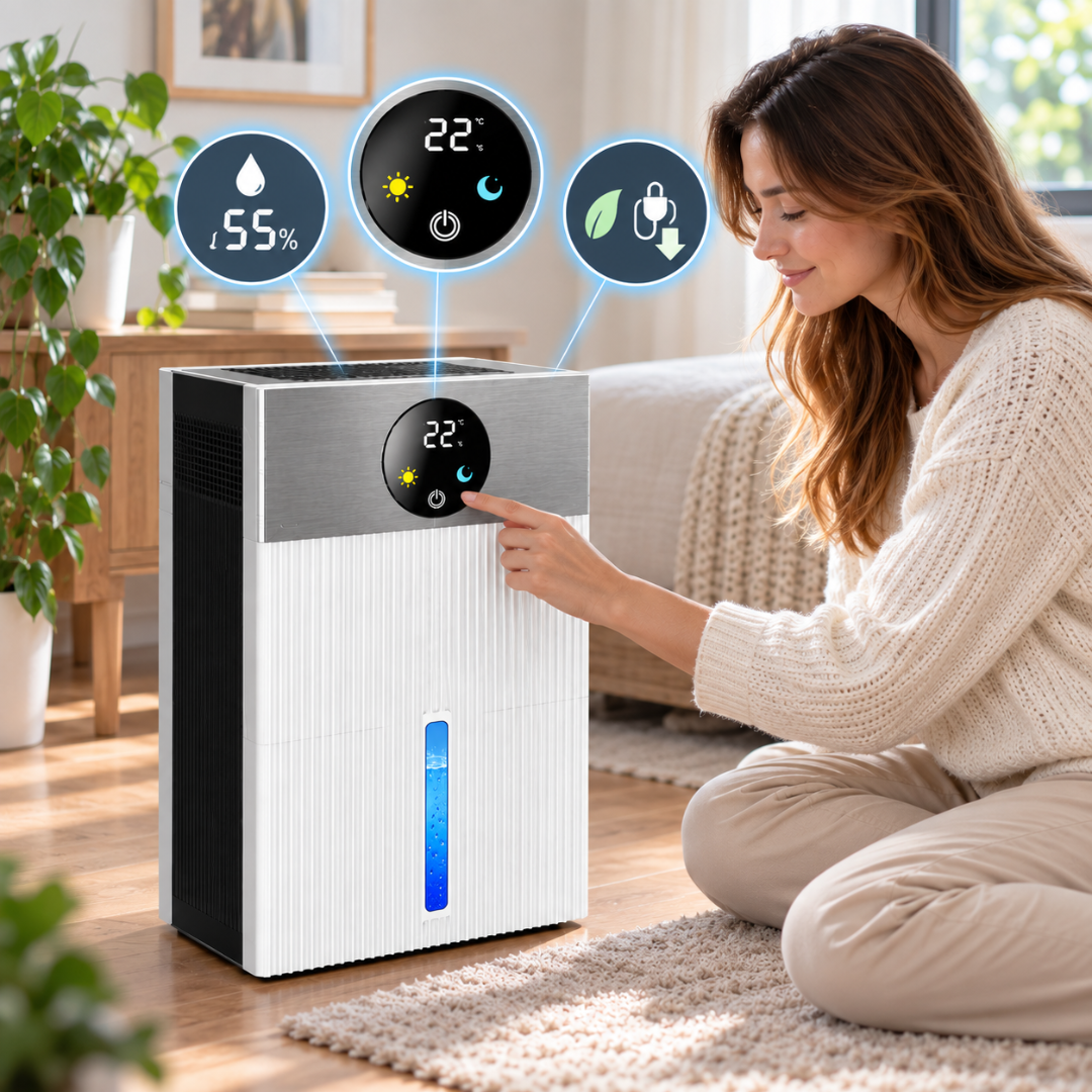 AuraDry - Premium Compact Dehumidifier