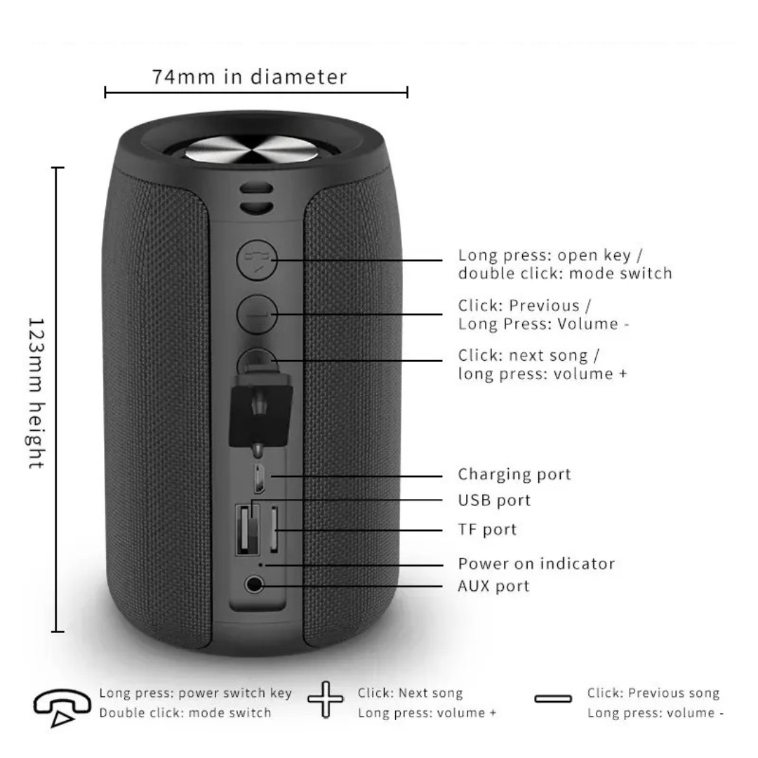 PortaView360 - Bluetooth Speaker