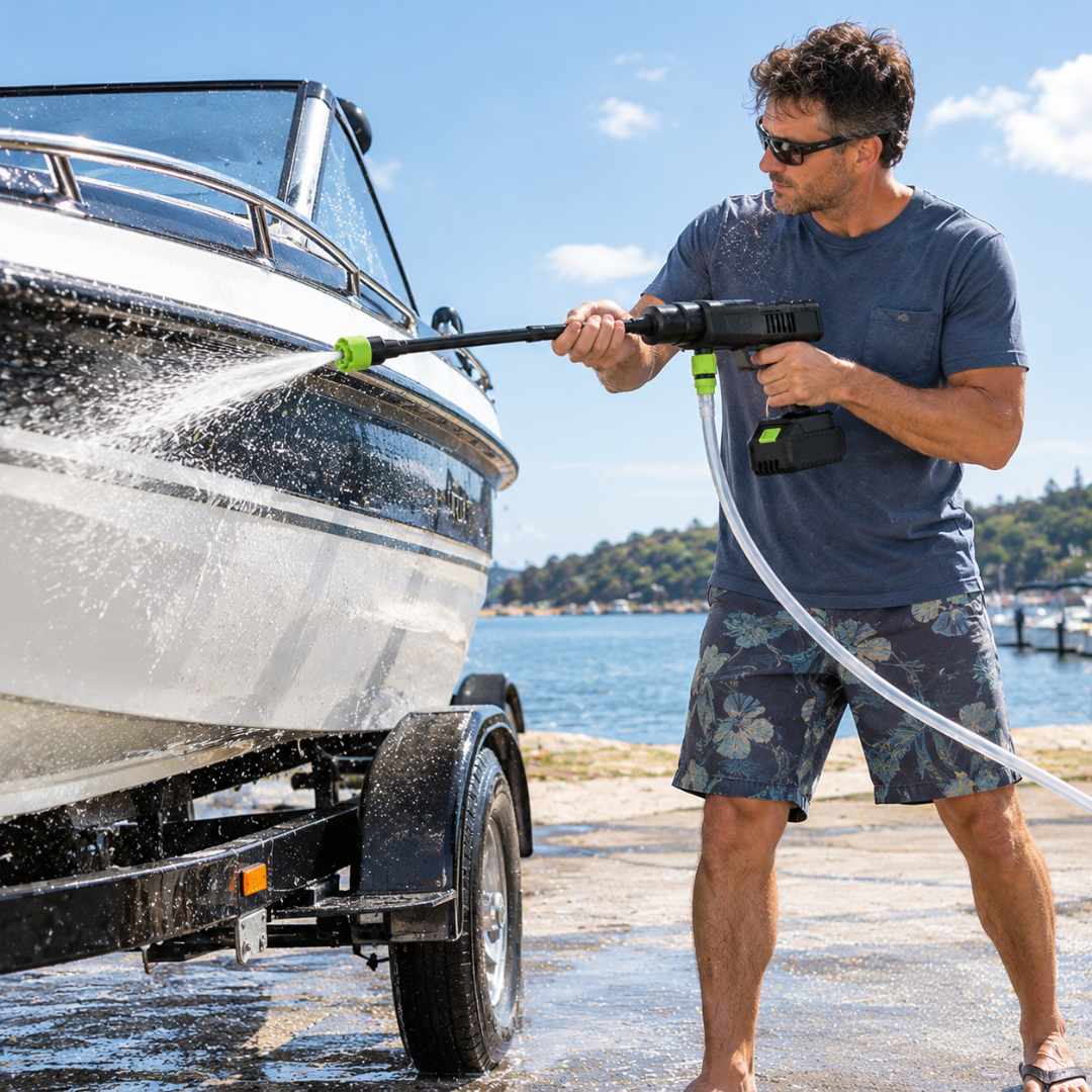 AquaJet - Cordless High Pressure Car Washer
