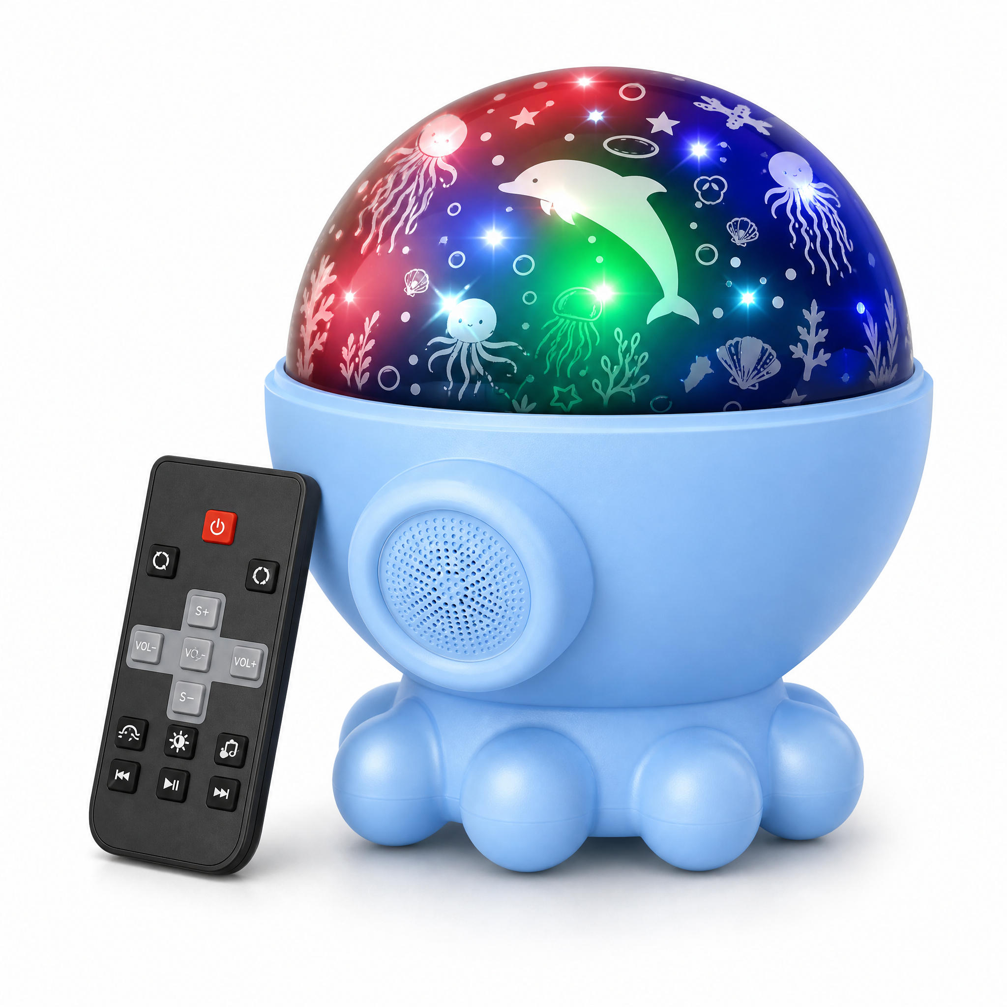 AquaGlow 2 - RGB Jellyfish Projection Lamp