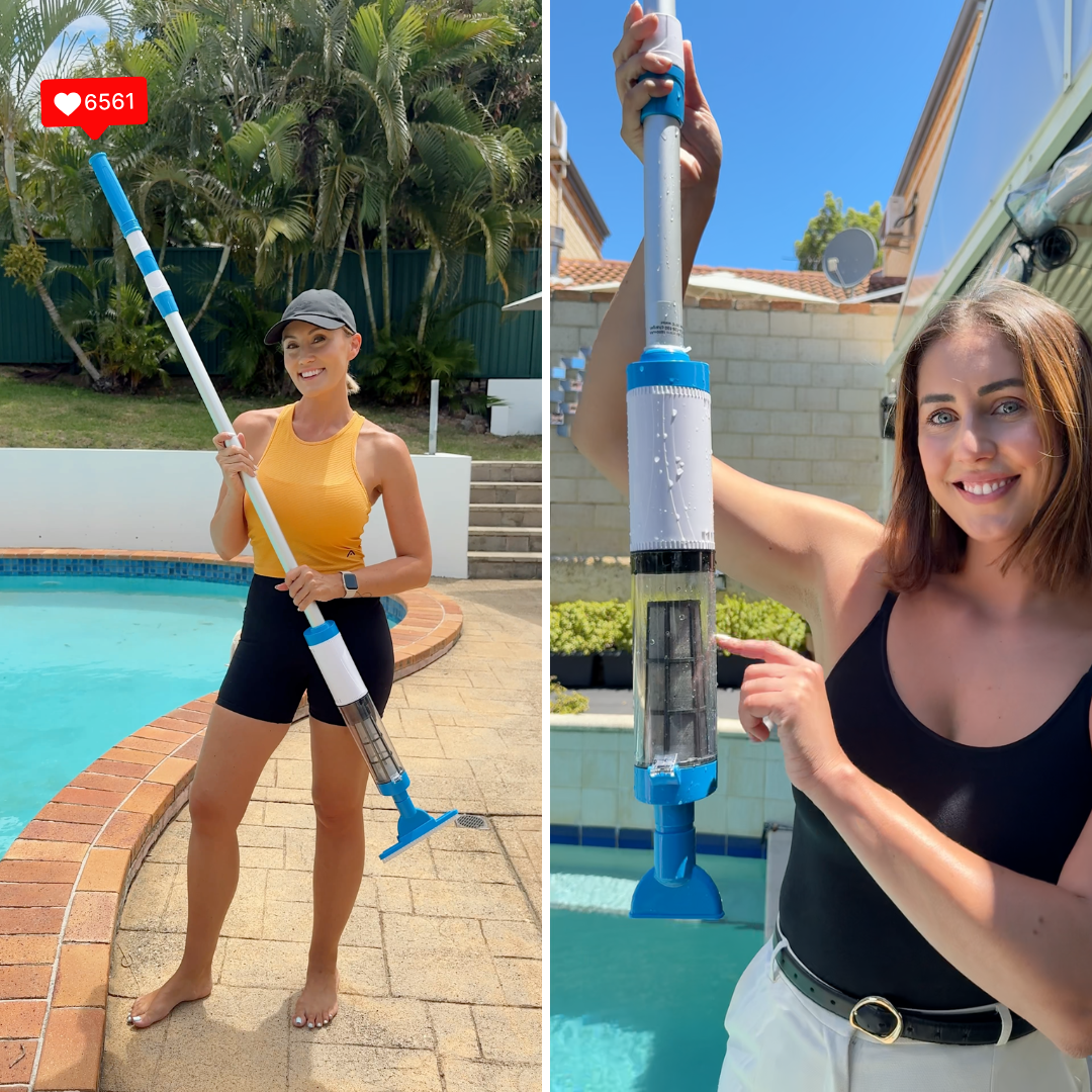 AquaVac - 3 in 1 Cordless Rechargeable Pool Vacuum Cleaner