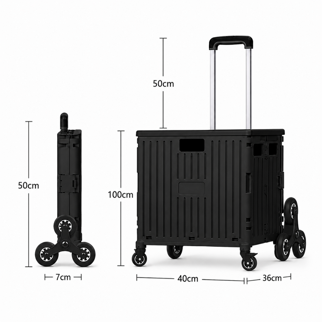 ZipGo - Folding Shopping Trolley