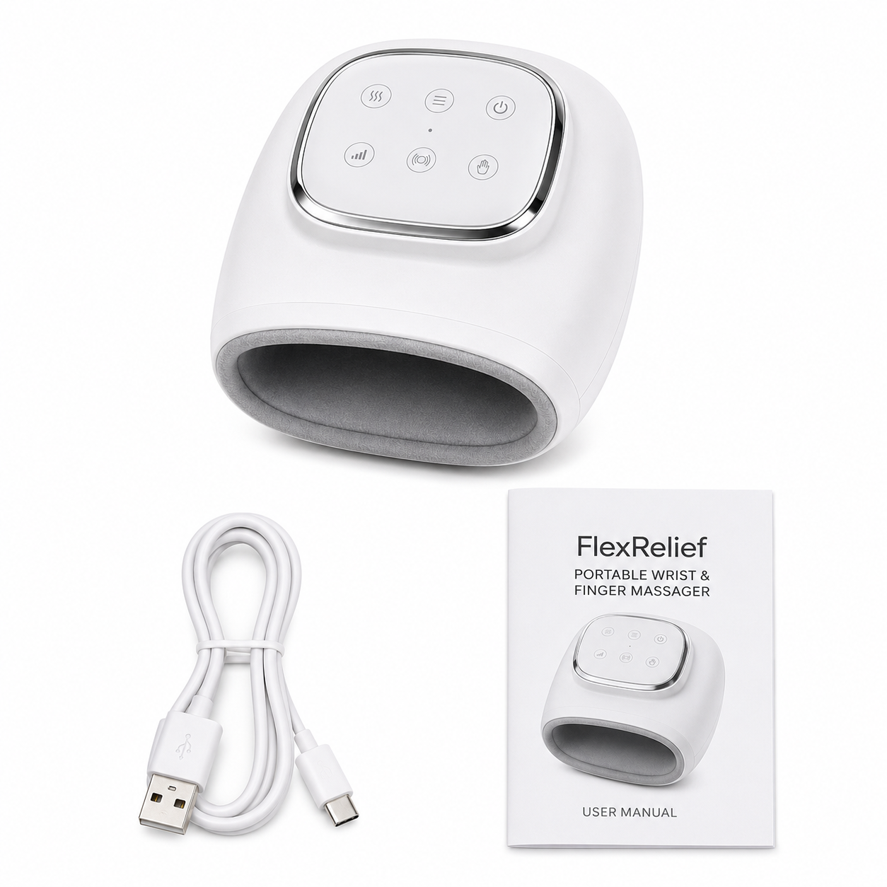 FlexRelief - Heated Wrist & Finger Massager