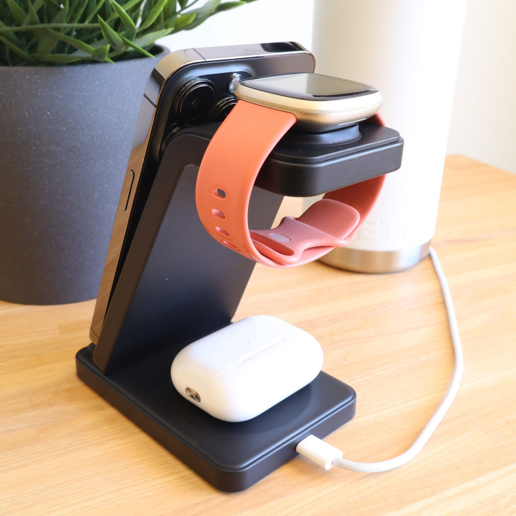 PowerBase For Fitbit 3-IN-1 Wireless Charger
