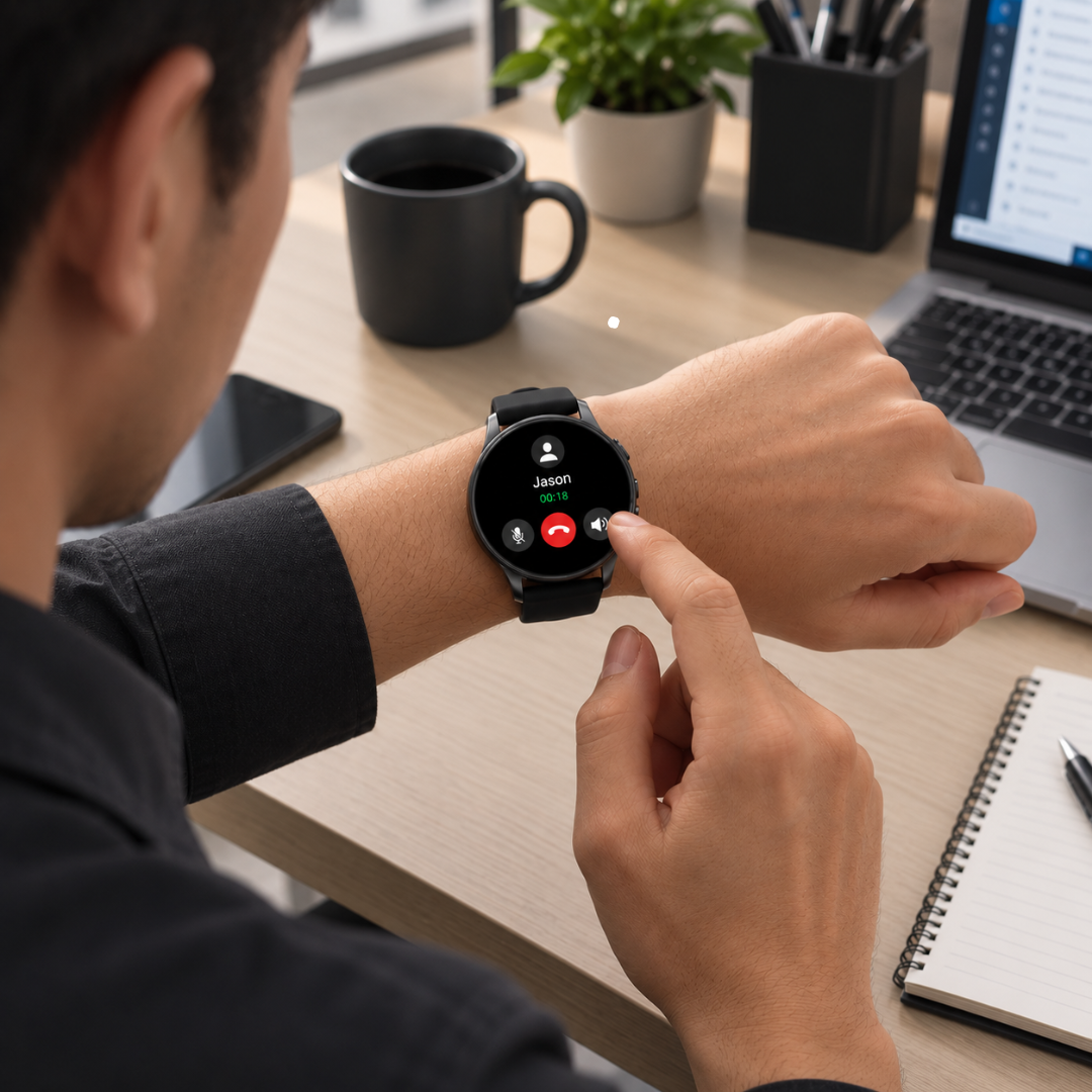 PulseCall - Smart Health & Fitness Watch
