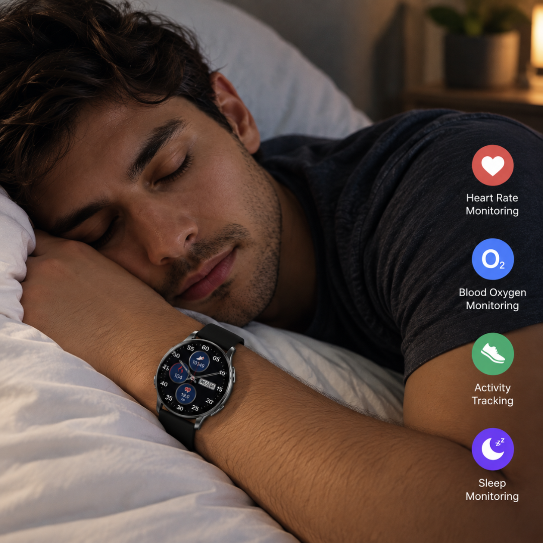 PulseCall - Smart Health & Fitness Watch