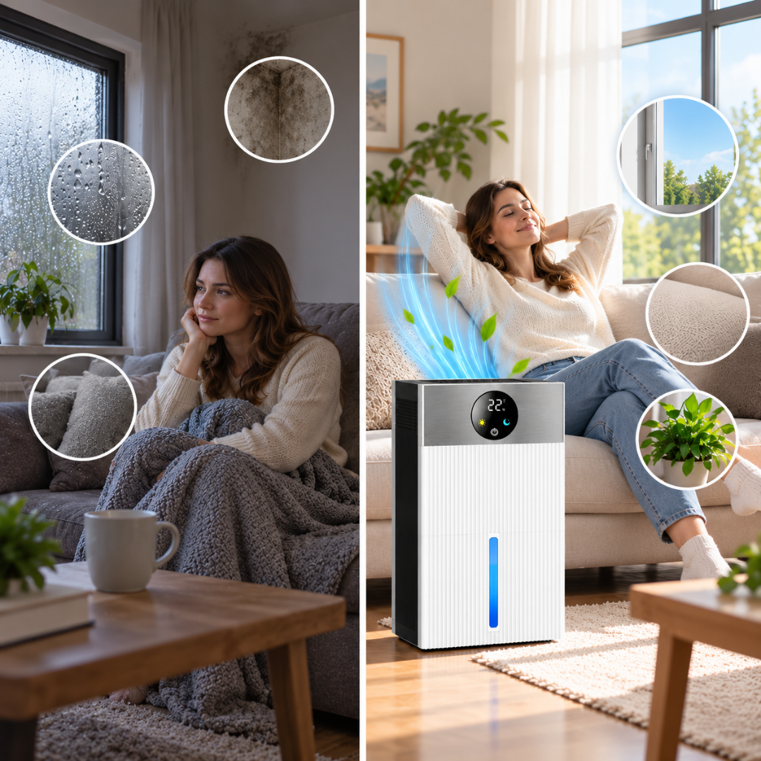 AuraDry - Premium Compact Dehumidifier