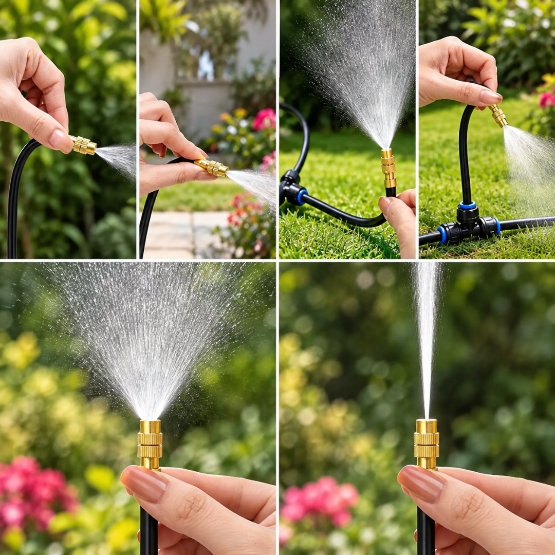 HydraMist - 360 Flexible Garden Irrigation Kit